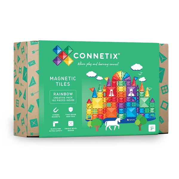 Connetix | Rainbow Creative Pack | 102 stuks